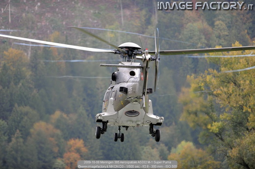 2009-10-08 Meiringen 385 Aerospatiale AS332 M-1 Super Puma